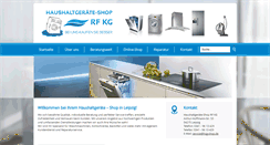 Desktop Screenshot of hsg-shop.de